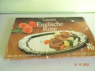 taca stal inox 18/10 WMF CROMARGAN ENGLISCHE ROSE nierdzewna