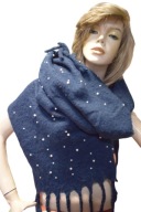 DUŻY SZAL DAMSKI ZIMOWY nr 498