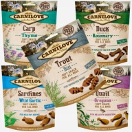 CARNILOVE półwilgotny przysmak dla psa Pstrąg z Koperkiem 200g