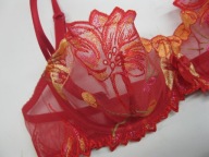 SIMONE PERELE stanik CHERRY r. 75B czerwony (NOWY)