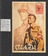 Niemcy D.Reich Ank Nr. 909/910 na karta sprwadzony