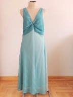 SUKIENKA DŁUGA DAMSKA NA WESELE WIECZOROWA R.46