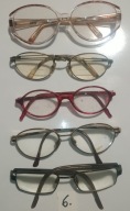 okulary - zestaw oryginalnych, vintage