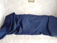 Kupon materiału Jeans ( bawełna ) w granatowym kolorze- 300cm x 92cm !