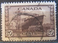 Kanada stary znaczek (1/16