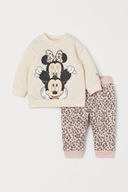 H&M KOMPLET DRES 2 PAK MYSZKA MINNIE 80