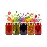 32x Słoik Szklany 900ml BEZ WIECZKA do Miodu Soków Przetworów Kiszonek