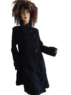 KLASYCZNY PŁASZCZ gobelinowy z wzorem 40