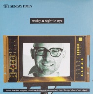 Moby A Night In NYC Płyta z gazety The Sunday Times CD Irl