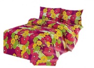 pościel z satyny bawełnianej 200x220 + 2x70x80 zamek S 609