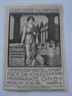 Greckie kosmetyki Schleischer - zalepka reklamowa