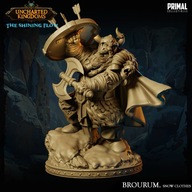 Dwarf Brourum Snow Clothes - UK - figurka RPG DnD D&D - druk 3D 14K