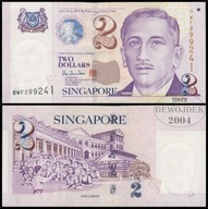 BNA - SINGAPUR 2 Dolary Dollars 1999 OWF 299241 # P38 # XF
