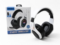 Słuchawki Gamingowe Bezprzewodowe 2.4GHz Bluetooth RGB Mikrofon