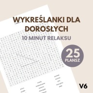 Wykreślanka PDF samorozwój & motywacja – 54 strony relaksu