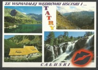 Widokowka Zakopane z obiegu ze znaczkiem 2013
