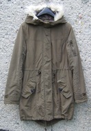 Okay khaki kurtka z kapturem rozm.38/40