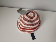 Śliczna czapka markowa S/M ręczna robota