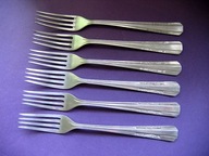 HEFRA : WIDELCE OBIADOWE wzór SATURN komplet 6 sztuk