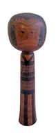 Oryginalna japońska lalka kokeshi typ tradycyjny rodzina Yajiro 38 cm