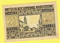 AUSTRIA 20 HELLER 1920 r. /62/ Marchtrenk
