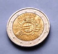 Holandia 2012 - 2 euro - 10 Lat Monety Euro