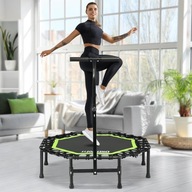 ONETWOFIT Trampolina Fitness Składana 114 cm uchwyt piankowy, do ćwiczeń