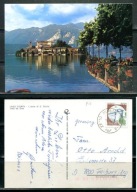 K22673)Wlochy: Lago d` Orta, L` Isola di S. Giulio, wyslany 1988