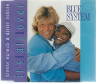 Maxi CD Blue System - (Dionne Warwick & Dieter Bohlen) – It's All Over 1991