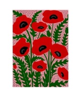 „Czerwone Maki” – Dekoracyjny Plakat Kwiatowy w Artystycznym Stylu