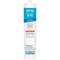 Silikon OTTO SEAL S70 czarny mt 310ml do marmuru kamienia TANIO po terminie