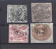 BRAUNSCHWEIG MI. 5, 8, 12, 20 ZESTAW KAS. SYGN. 900 Euro