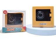 Mini Bank skarbonka Retro gotówka skarbonka (żółty)