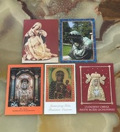 DUŻE OBRAZKI ŚWIĘTE ŚWIĘCI MB PAN JEZUS - 5 SZT