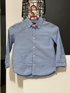 5 Koszula Holly Whyte błękitna dyskretny melanż kieszeń 6 lat 116 cm