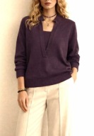 Sweter z wełny i kaszmiru roz. 42/44