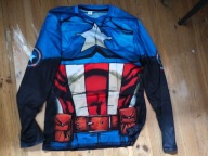 Koszulka t-shirt z długim rękawem Avengers kapitan ameryka