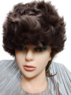 czapka damska futrzana MIĘKKA naturalne futro KOZIC 54/56