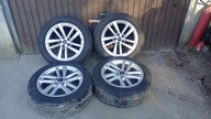 225/55/18 ORYGINALNE KOŁA FELGI ALUMINIOWE KOMPLET AUDI A6 C8