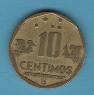 Peru 10 centymów, 1995