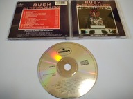 Rush – All The World's A Stage - CD 1990 USA C638