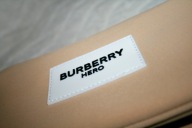 ORYGINALNA KOSMETYCZKA B U R B E R R Y HERO COSMETIC BAG NUDE BEŻOWA - HIT!