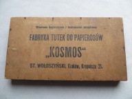 KRAKÓW FABRYKA TUTEK DO PAPIEROSÓW KOSMOS OFICERA WOJSKA POLSKIEGO -przedw.