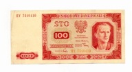 100 zł. 1948r. ser.HY rzadka seria