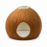 KRYJÓWKA KOKOS DO TERRARIUM DLA GADA GEKONA PAJĄKA DRUK 3D MALOWANA