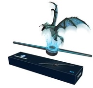 HOLOGRAMOWY WIATRAK LED 3D 42CM – EFEKT WOW! Projektor LED