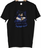 PREZENT MANGA BAWEŁNA MĘSKA KOSZULKA NARUTO SASUKE UCHIHA ANIME