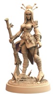 Oriental Riflewoman Wojowniczka Strzelec Pinup C D&D RPG Druk 3D NSFW