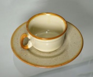 Stara ceramika FILIŻANKA PRUSZKÓW spodek TUŁOWICE