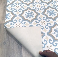 Tadi & Imperio1979 dywan winylowy z realistycznymi płytkami 60x80cm